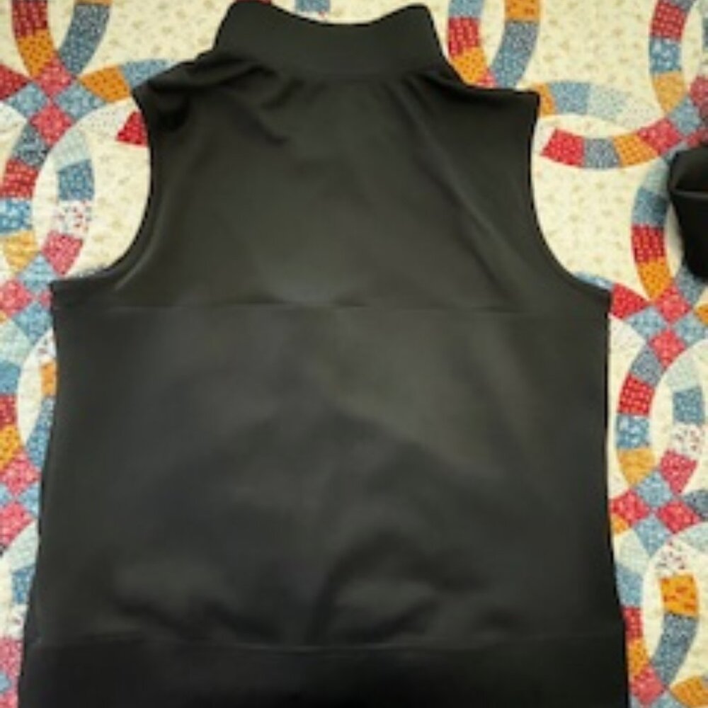Black, Excellent condition Jockey Convertible Jacket-Vest size L - Picture 4 of 8